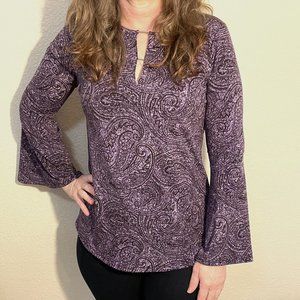 Michael Kors Medium Purple Blouse